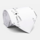 Plain CAT Stropdas (Opgerold)