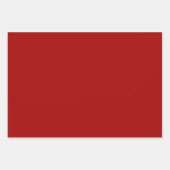 Plain Chestnut Ruby Apple Maroon Shades 3 Tones Inpakpapier Vel (Voorkant 3)
