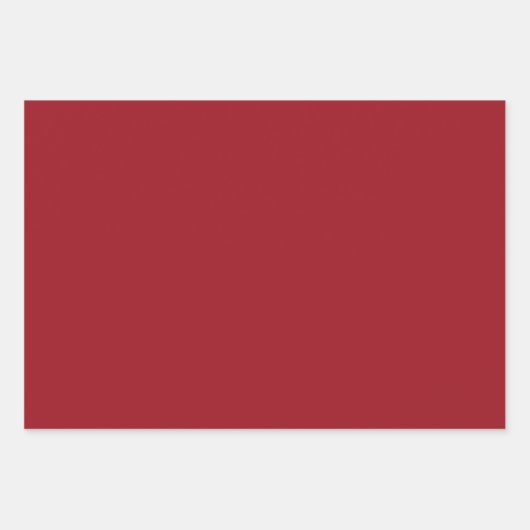 Plain Chestnut Ruby Apple Maroon Shades 3 Tones Inpakpapier Vel (Voorkant 2)