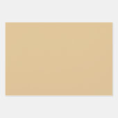 Plain Chocolade Birdseed Bruine tinten 3 tinten Inpakpapier Vel (Voorkant 2)