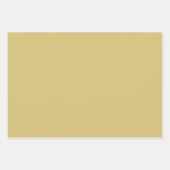 Plain Citrus Croissant Bruine tinten 3 tinten Inpakpapier Vel (Voorkant 2)