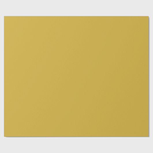 Plain Classic Gouden Glanzende Kleurtint Cadeaupapier (Vlak)