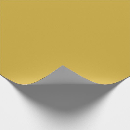 Plain Classic Gouden Glanzende Kleurtint Cadeaupapier (Hoek)