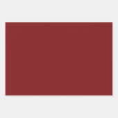 Plain College Roos Lava Maroon Shades 3 Tones Inpakpapier Vel (Voorkant)