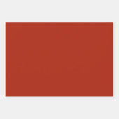 Plain College Rufous Ruby Maroon Shades 3 Tones Inpakpapier Vel (Voorkant 2)