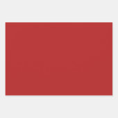 Plain College Rufous Ruby Maroon Shades 3 Tones Inpakpapier Vel (Voorkant)