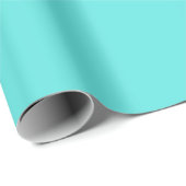 Plain color sea glass turquoise cadeaupapier (Rol Hoek)