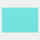 Plain color sea glass turquoise inpakpapier vel (Voorkant 2)
