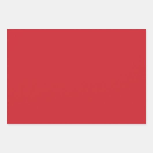 Plain Crimson Fuzzy Fire Red Shades 3 Tones Inpakpapier Vel (Voorkant)