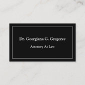 Plain, Dapper Visitekaartje (Voorkant)