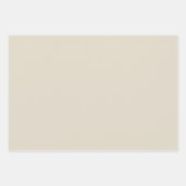 Plain Dark Bone Burlywood Tan Shades 3 Tones Inpakpapier Vel (Voorkant 2)