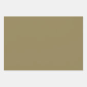 Plain Dark Bone Burlywood Tan Shades 3 Tones Inpakpapier Vel (Voorkant)