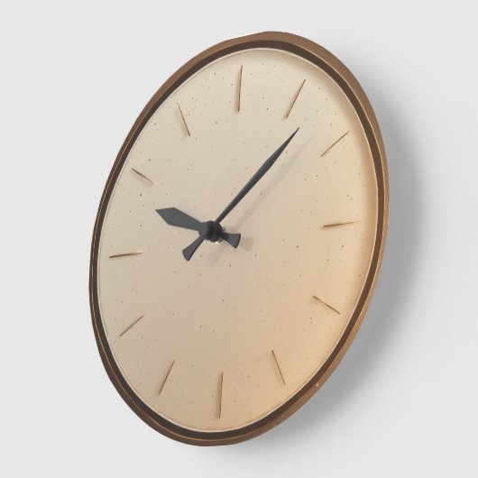 Plain Designer Wall Clock Grote Klok (Hoek)