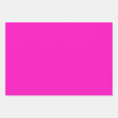 Plain Doll Steel Shocking Pink Shades 3 Tones Inpakpapier Vel (Voorkant 3)