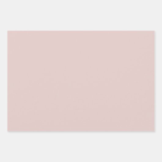 Plain Dust Mauvelous Vanille Roze tinten 3 tinten Inpakpapier Vel (Voorkant)