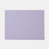 Plain dusty lavender solid color deurmat (Voorkant)