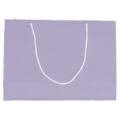Plain dusty lavender solid color groot cadeauzakje (Achterkant)