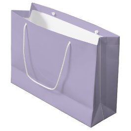 Plain dusty lavender solid color groot cadeauzakje