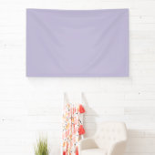 Plain dusty lavender solid color spandoek (Insitu)