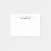 Plain Elegant Attractive Minimalist Post-it® Notes (Voorkant)