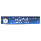 Plain Elegant Modern Astrologer Desk Naam Bord Naambordje (Voorkant)