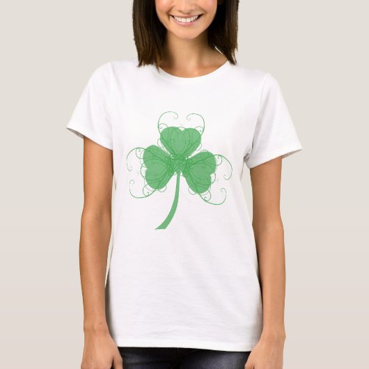 Plain Elegant Shamrock T-shirt (Voorkant)