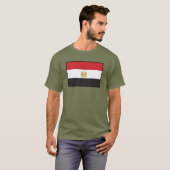 Plain Flag Egypte T-shirt (Voorkant volledig)