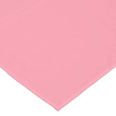 Plain Flamingo Love Roze tafelloper (Hoek)