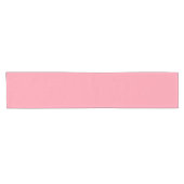 Plain Flamingo Love Roze tafelloper (Horizontaal)