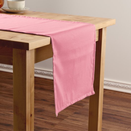 Plain Flamingo Love Roze tafelloper (Voorbeeld)