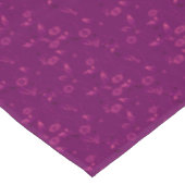 Plain floral pattern retro burgundy tafelkleed (Gekanteld)