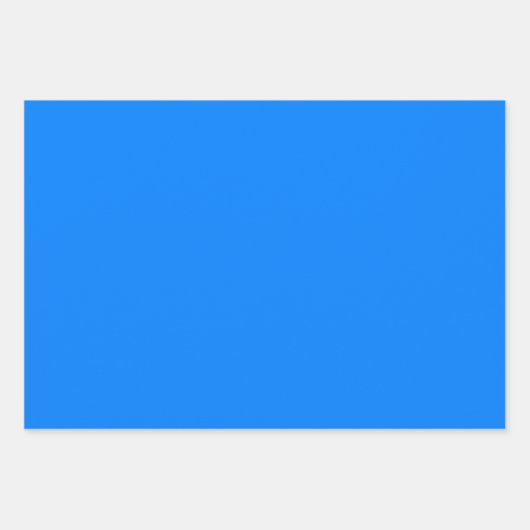 Plain Glaucous Azure Faith Blue Shades 3 Tones Inpakpapier Vel (Voorkant 2)