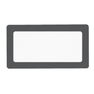 Plain grijs grensblanco etiket