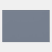 Plain Gunmetal Jet Grey Shades 3 Tones Inpakpapier Vel (Voorkant 3)