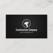 Plain Hammer Icon Carpenter Repair Handyman Visitekaartje (Voorkant)
