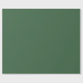 Plain Hunter Green Cadeaupapier (Vlak)