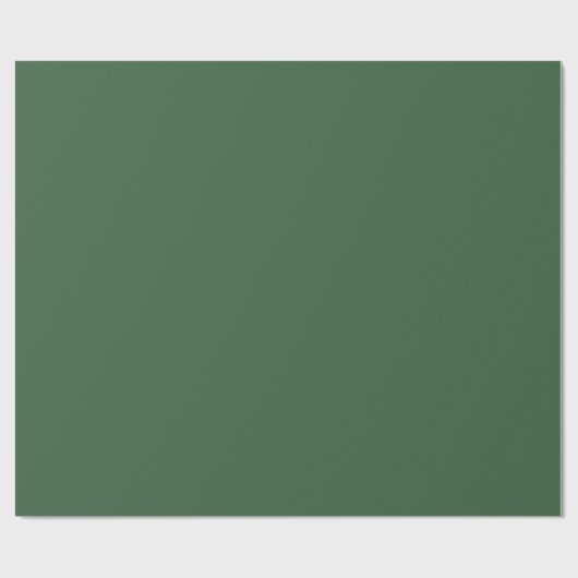 Plain Hunter Green Cadeaupapier (Vlak)