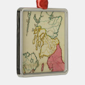 Plain-kaart Britse eilanden Metalen Ornament (Rechts)