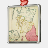 Plain-kaart Britse eilanden Metalen Ornament (Links)