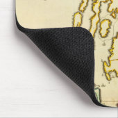 Plain-kaart Britse eilanden Muismat (Hoek)