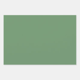 Plain Kremlin Limoen Geel Groen Tinten 3 Inpakpapier Vel