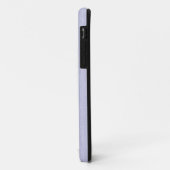 Plain Lavender Mist with Wood Grain Monogram Case-Mate iPhone Case (Achterkant/links)