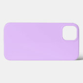 Plain Lavender - Pas het aan - iPhone Hoesje (Achterkant (horizontaal))
