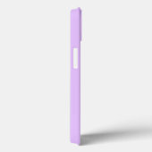 Plain Lavender - Pas het aan - iPhone Hoesje (Achterkant / Rechts)