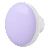 Plain Lavender Round Ceramic Knop Pull (Rechts)