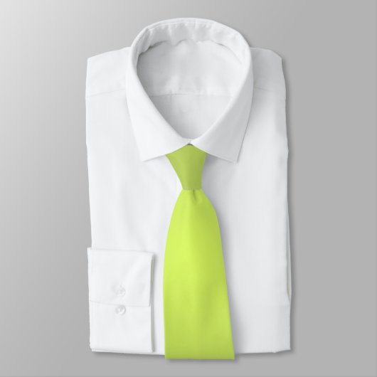 Plain Lemon Lime Stropdas (Gebonden)