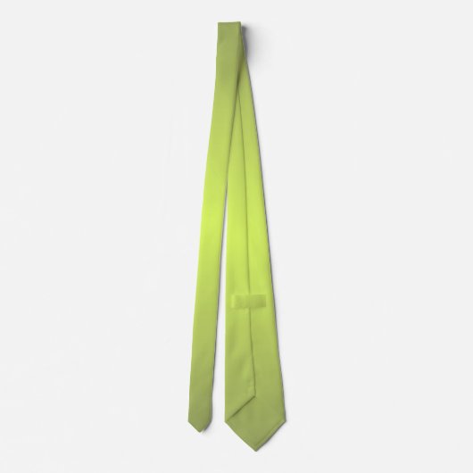 Plain Lemon Lime Stropdas (Achterkant)
