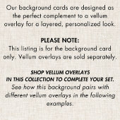 Plain Light Sage Achtergrond voor Vellum Overlay Kaart