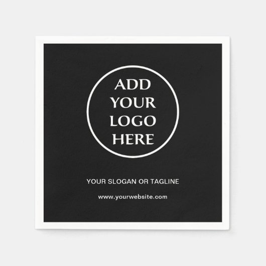 Plain Logo Business Company Corporate Professional Servet (Voorkant)