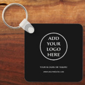 Plain Logo Business Company Corporate Professional Sleutelhanger (Voorkant)